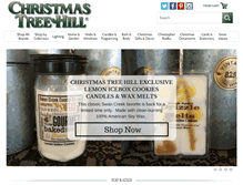 Tablet Screenshot of christmastreehill.com